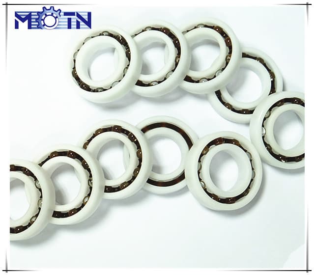 Plastic deep groove ball bearings POM6309